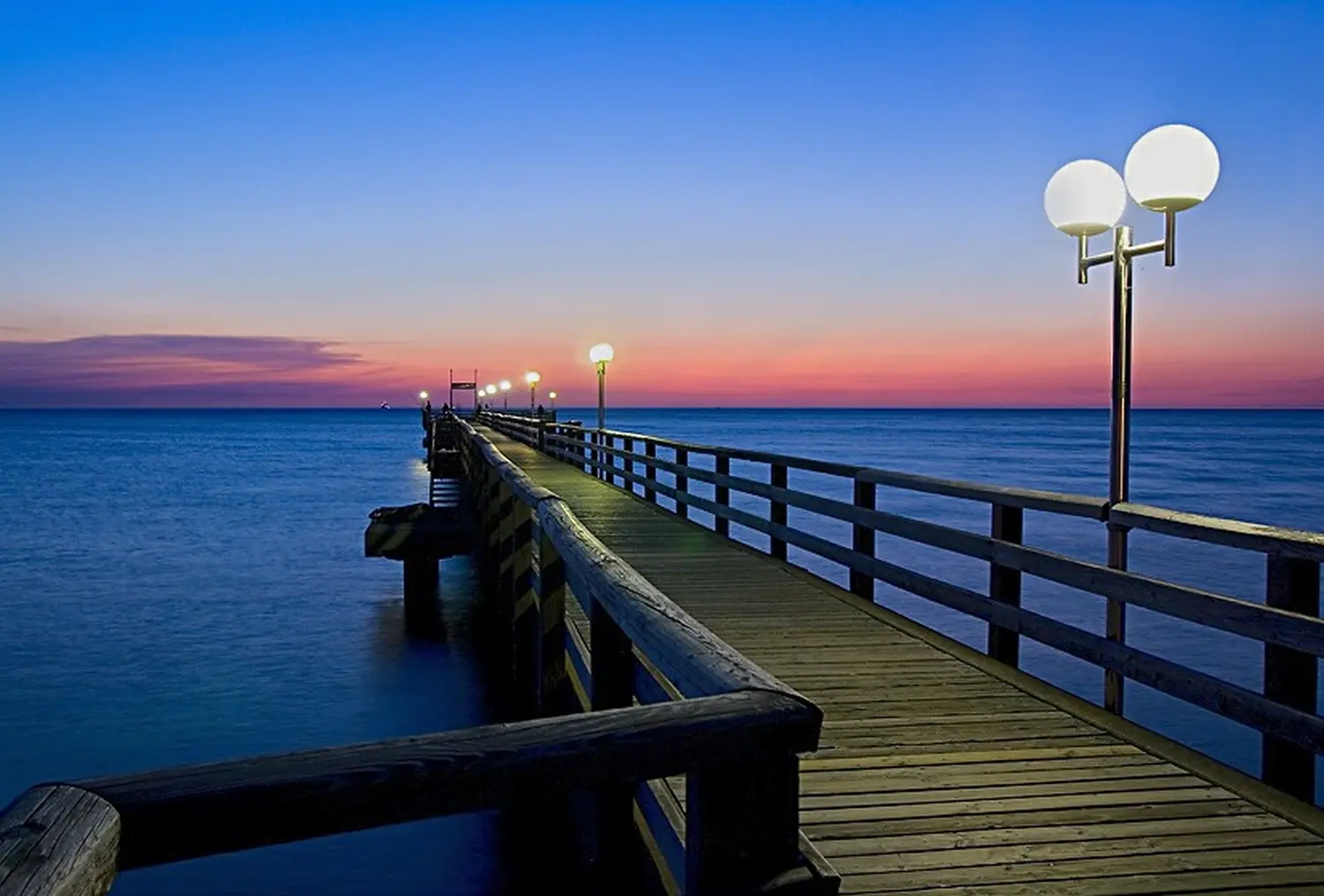 Ferienhaus Ostsee – Holzbrücke