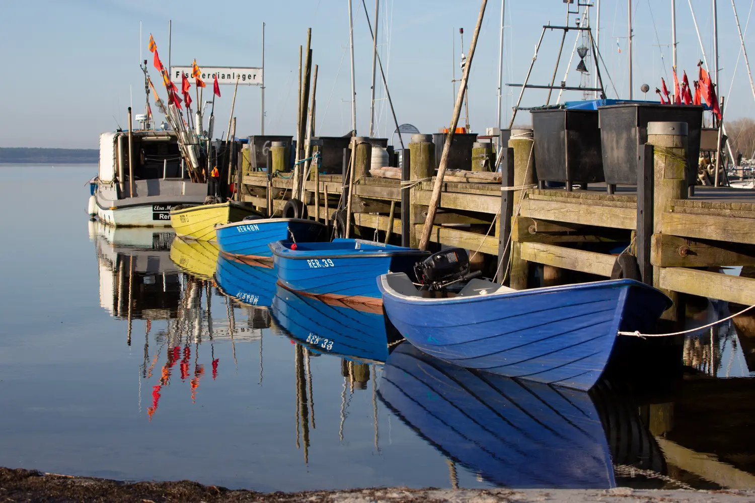Ferienhaus Ostsee - Boote