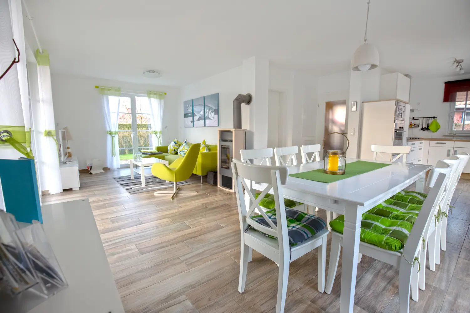 Ostsee-Ferienhaus 1 – Essbereich