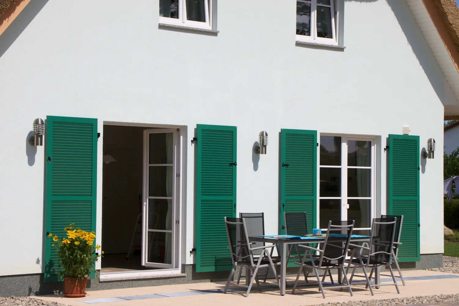  Ostsee Ferienhaus 1 – Außenbereich